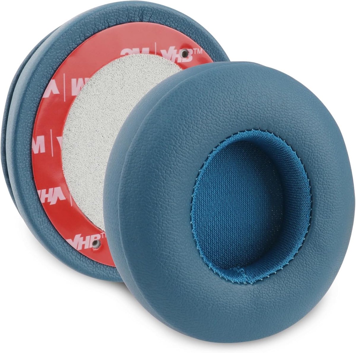 Vervangende Oorkussens voor Beats Solo 2 en Solo 3 Draadloze Hoofdtelefoons, Zachte Earcups van Hoogwaardige Geheugenfoam - Aqua Blauw, Comfortabel en Duurzaam