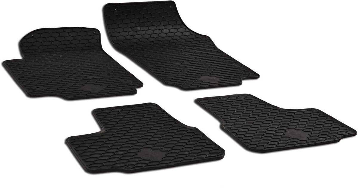 Automatten voor Volkswagen Up, Seat Mii, Skoda Citigo (2012-2023) - 4-delig - Rubber