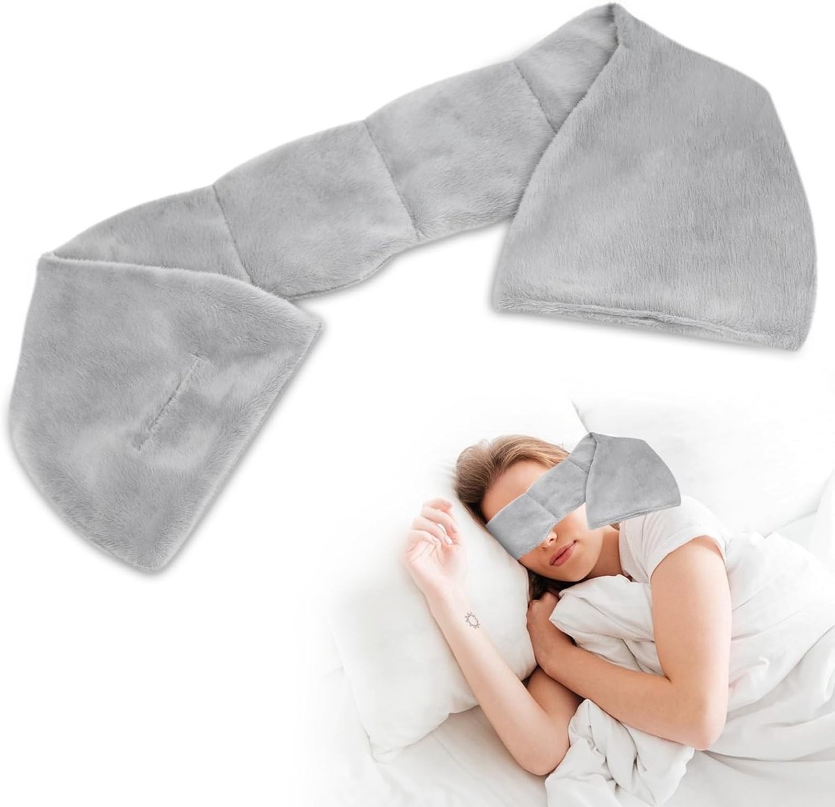 Diepe Rust met een Zacht Slaapmasker - Lichtblokkering en Comfort voor Ontspanning en Reizen