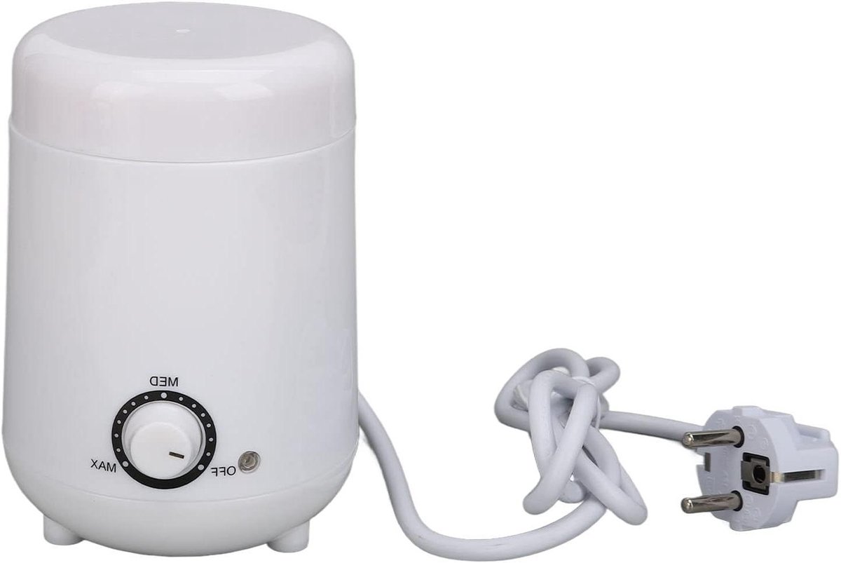 Waxverwarmer Machine - Harsverwarmer - Harsen Verwijderen - Verstelbare Temperatuur - 250CC - Wit