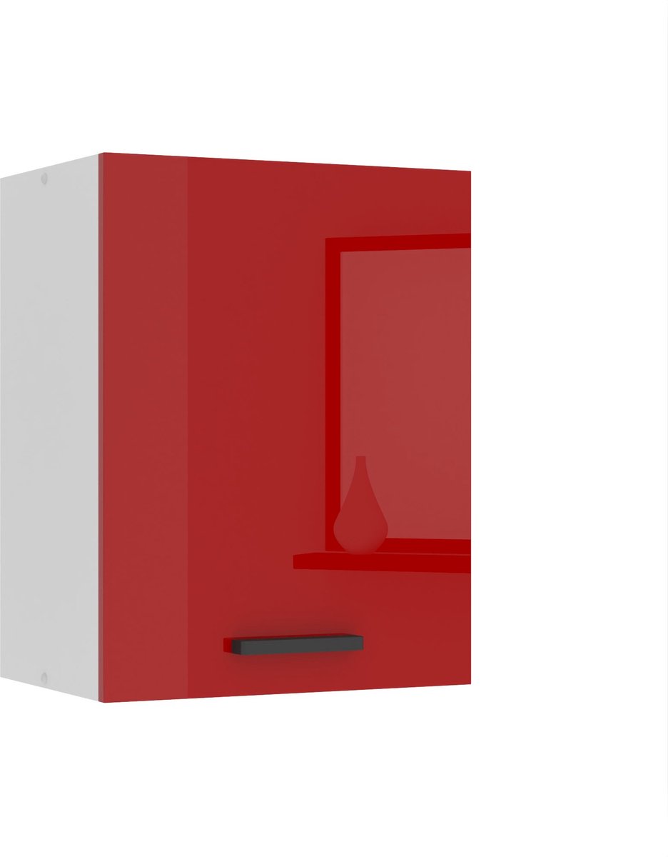 BELINI Hangkast SG 45 cm met 1 Deur - Rood Hoogglans