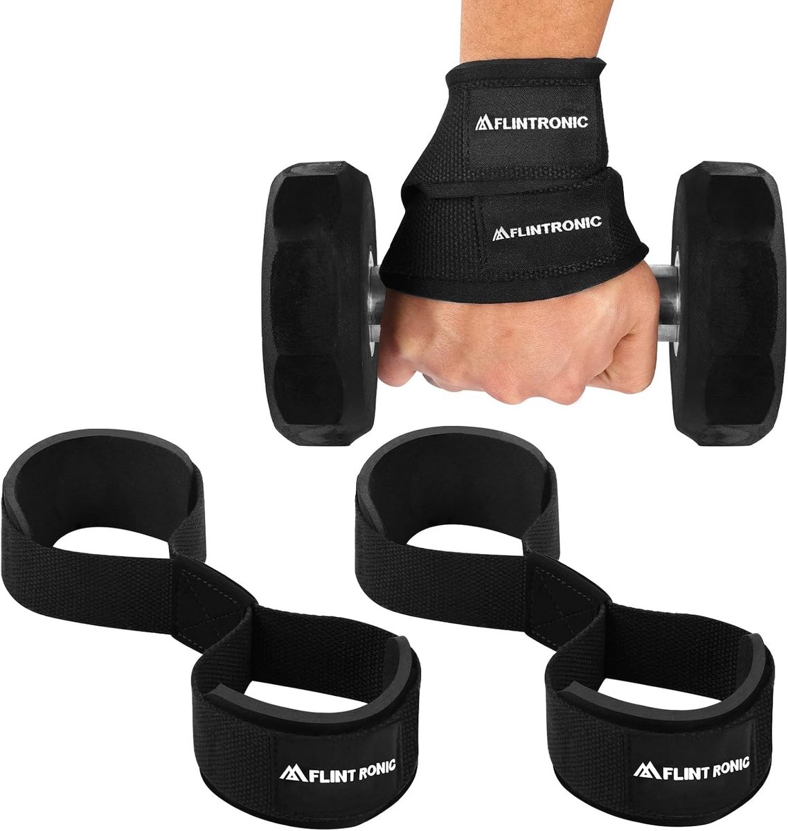 Gewatteerde Gewichthefgordel met Dubbele Gesp, Antislip Ontwerp voor Krachttraining en Fitness (Zwart, L)