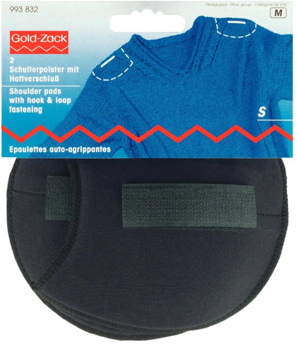 Prym Schoudervullingen met klittenbandsluiting raglan