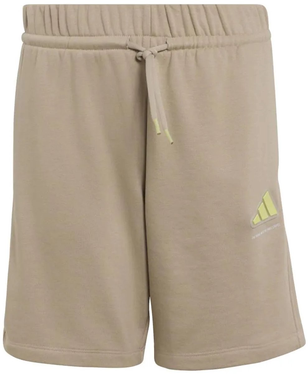 Adidas French Terry Korte Broek 9-10 Years Jongen Khaki