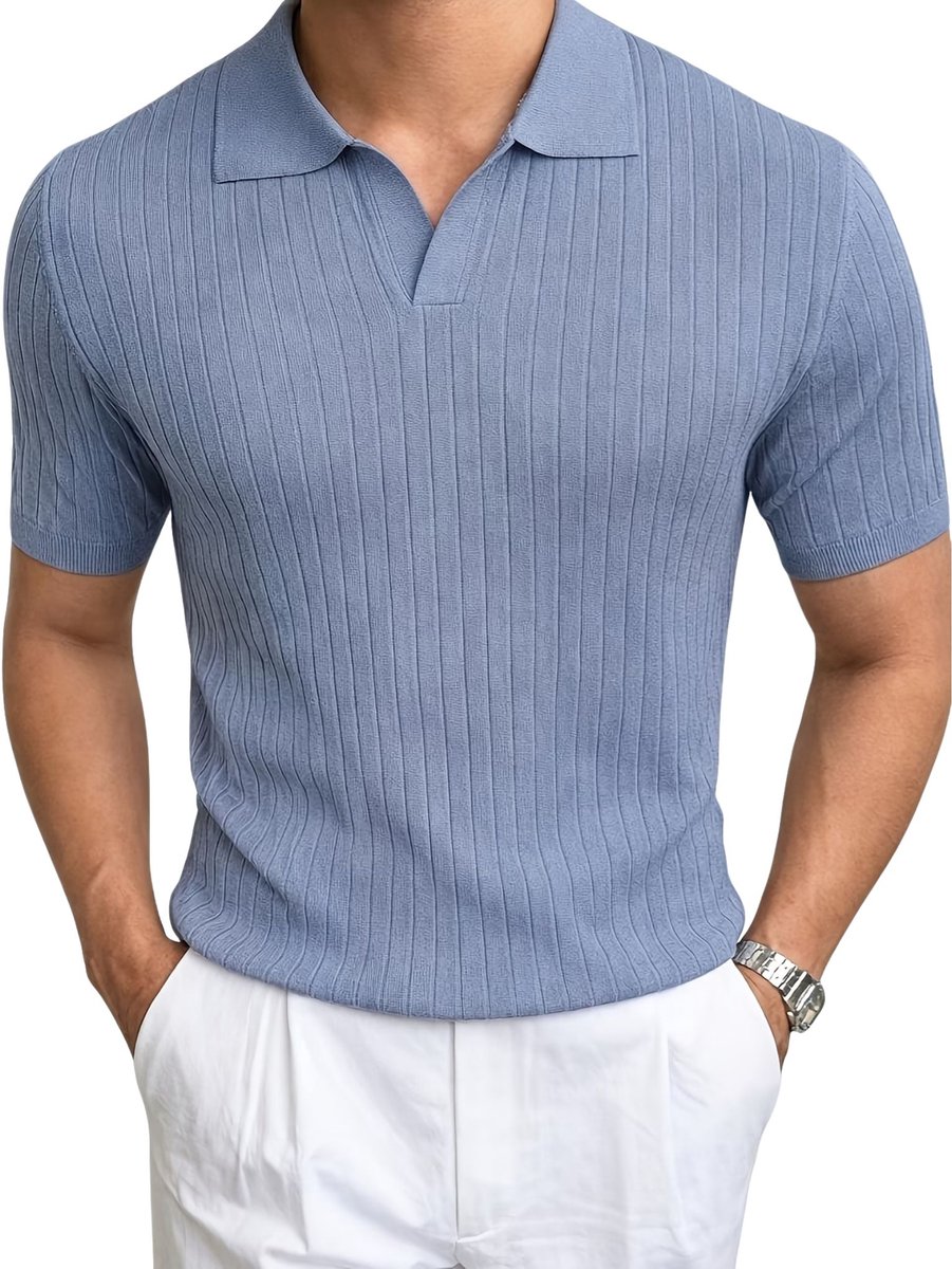 Currero T-Shirt Heren Shirt Zomerkleding T Shirt Mode Old Money Polo Mannen Kleding Volwassenen Zee Poetsen