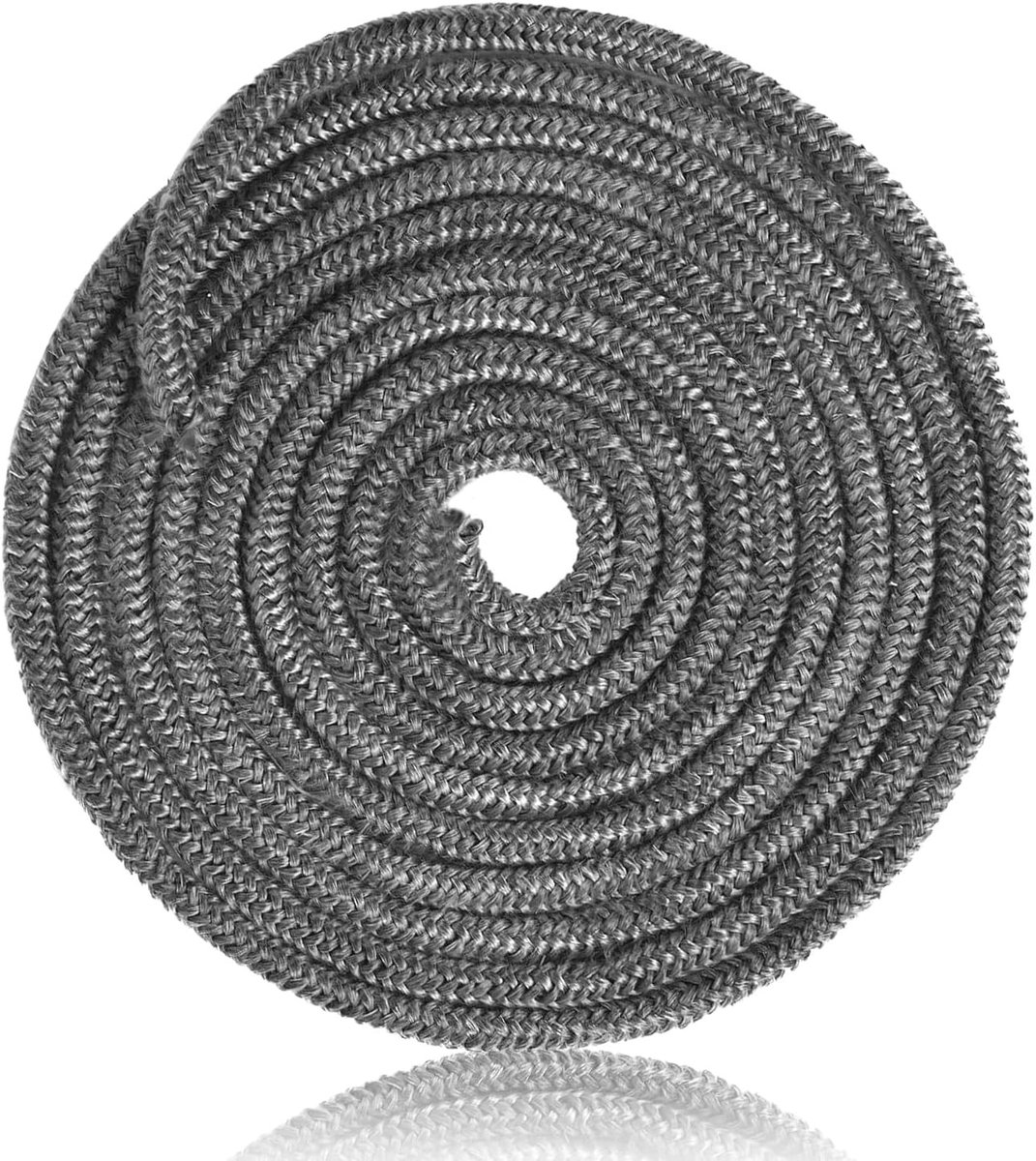 Vuurvaste Sealing Tape voor Kachels, Oven en Schouwen - Fiberglass Sealing Cord (6 mm x 3 m) voor Efficiënte Isolatie en Temperatuurbehoud