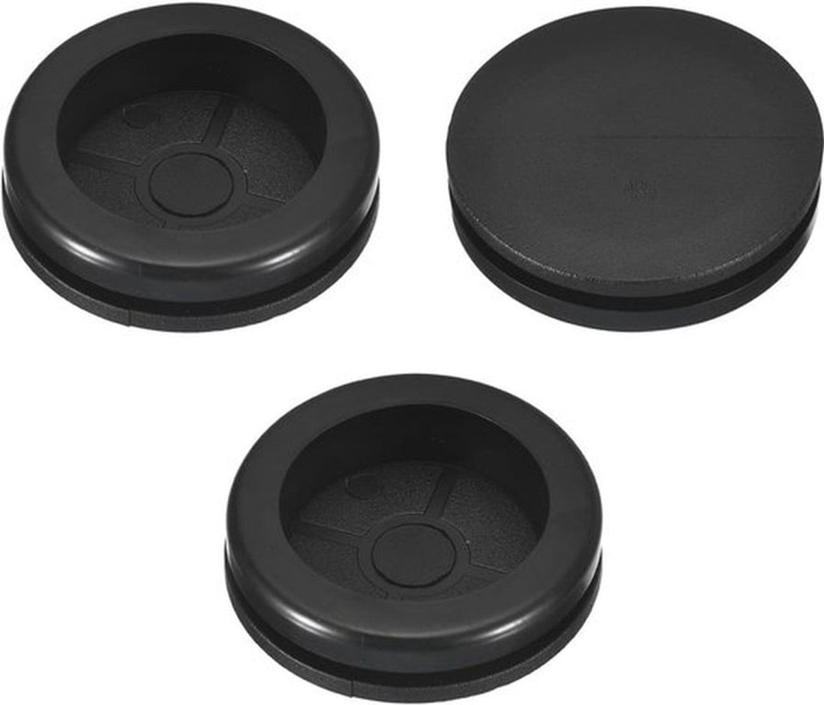 Doorvoertules 1-3/4 inch (45 mm) - Rubber - Duurzaam - Kabelbescherming - Eenvoudige installatie - 3 stuks - Kabeldoorvoer