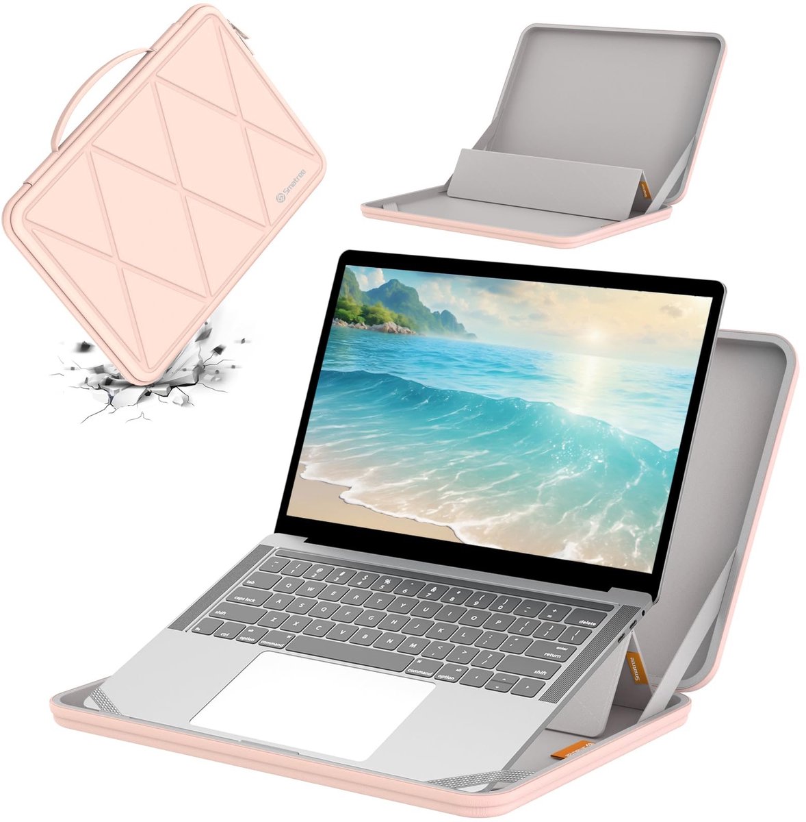 Solidchoice - Harde Beschermende Laptophoes 14 Inch voor Diverse Merken