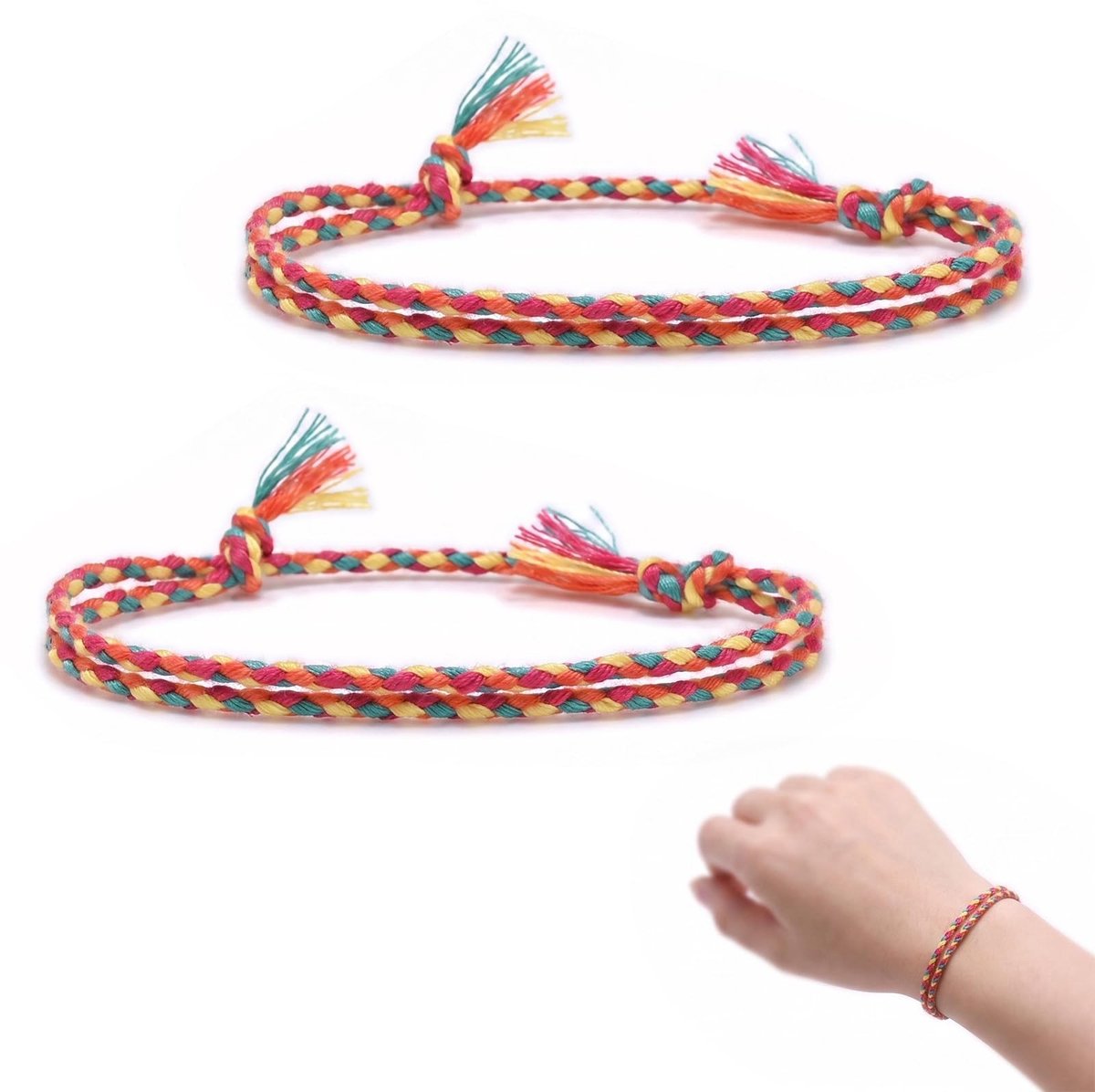 Solidchoice - Handgemaakte Boho-Surferarmbanden voor Dames en Heren