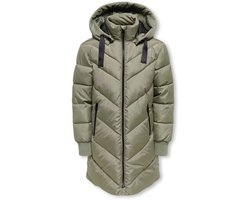 Kids Only Skylar Hooded Long Winterjas Meisjes - Maat 164