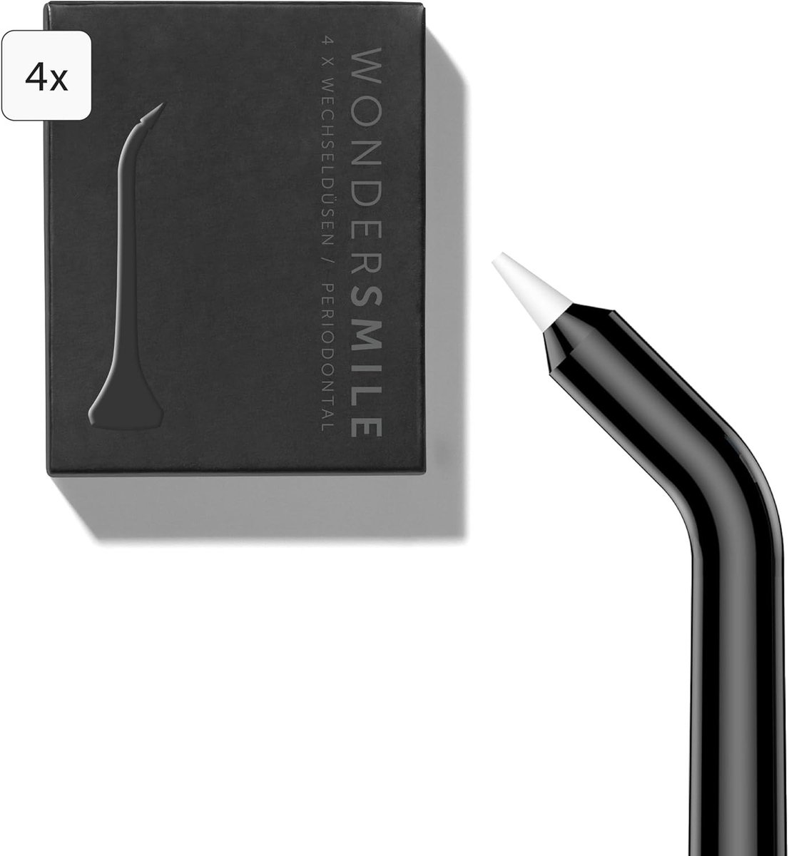 Waterflosser - Zwart - Periodontal Mondstuk - Reserve Sproeiers met SmoothFlow Technologie - Voor Optimale Tandvleesverzorging