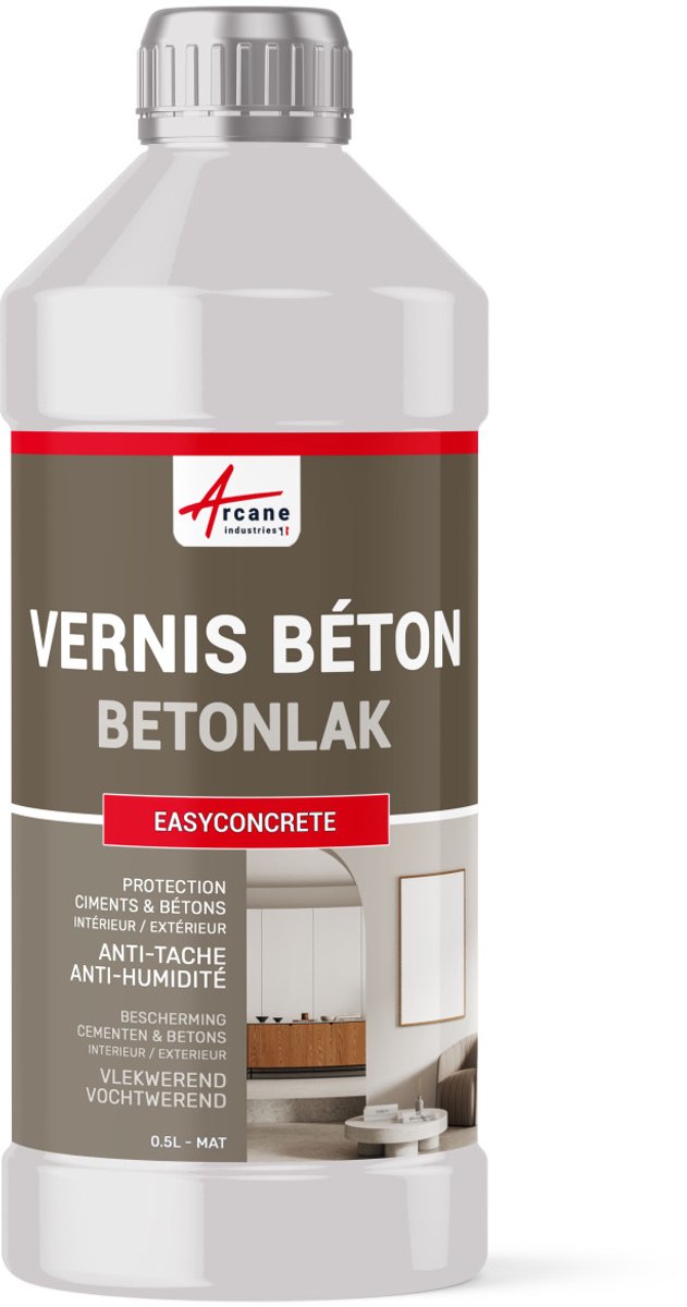 Vernis voor beton binnen, buiten: EASYCONCRETE