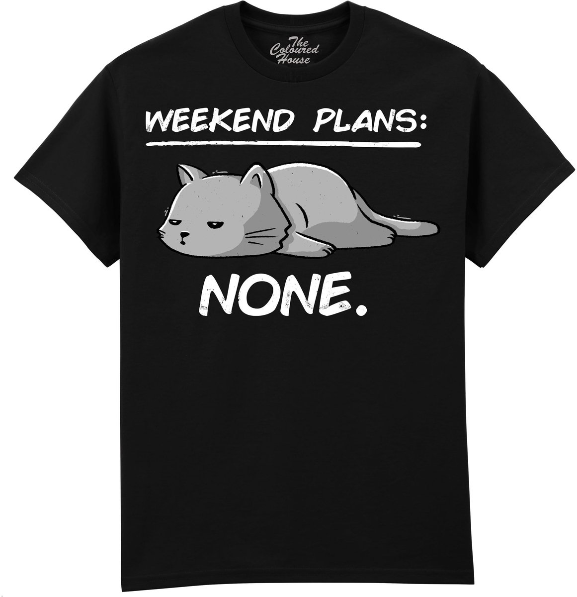 Kat No Weekend Plans The Coloured House T-shirt S