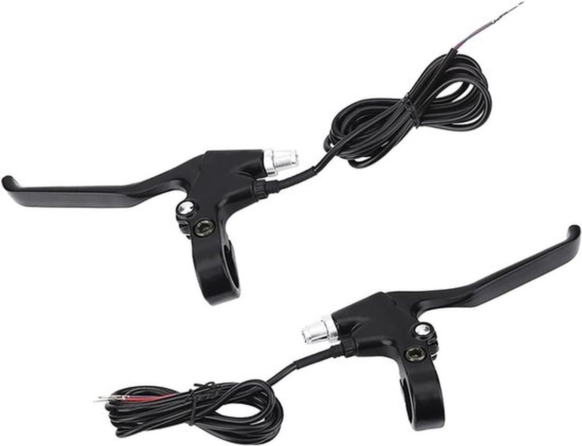 Remgreepset voor fiets met 2 draden, aluminiumlegering, universeel voor Mountainbike & Racefiets, 22,5 mm stuur, duurzaam.
