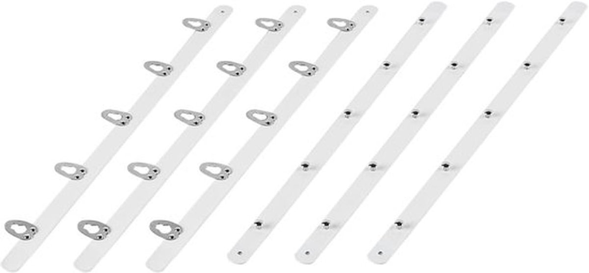 Corset Busk - 3 Stuks - Roestvrij Staal - Ondersteuning - Sluiting - Verstelbaar - Ideaal voor DIY-projecten - Corsetbeugel