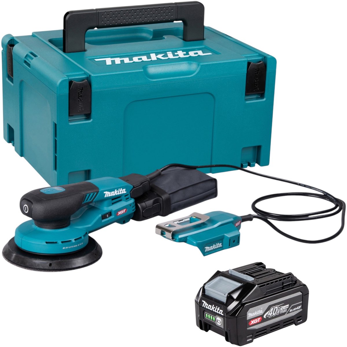 Makita BO 004 CGZ Accuschuurmachine 40 V max. 150 mm 3,0 mm slag Brushless Solo - zonder accu, zonder lader