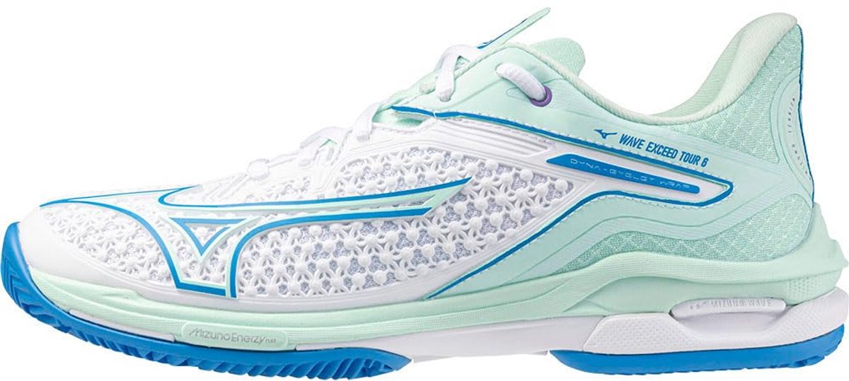 Mizuno Wave Exceed Tour 6 Cc Clay Court Schoenen Wit EU 38 Vrouw