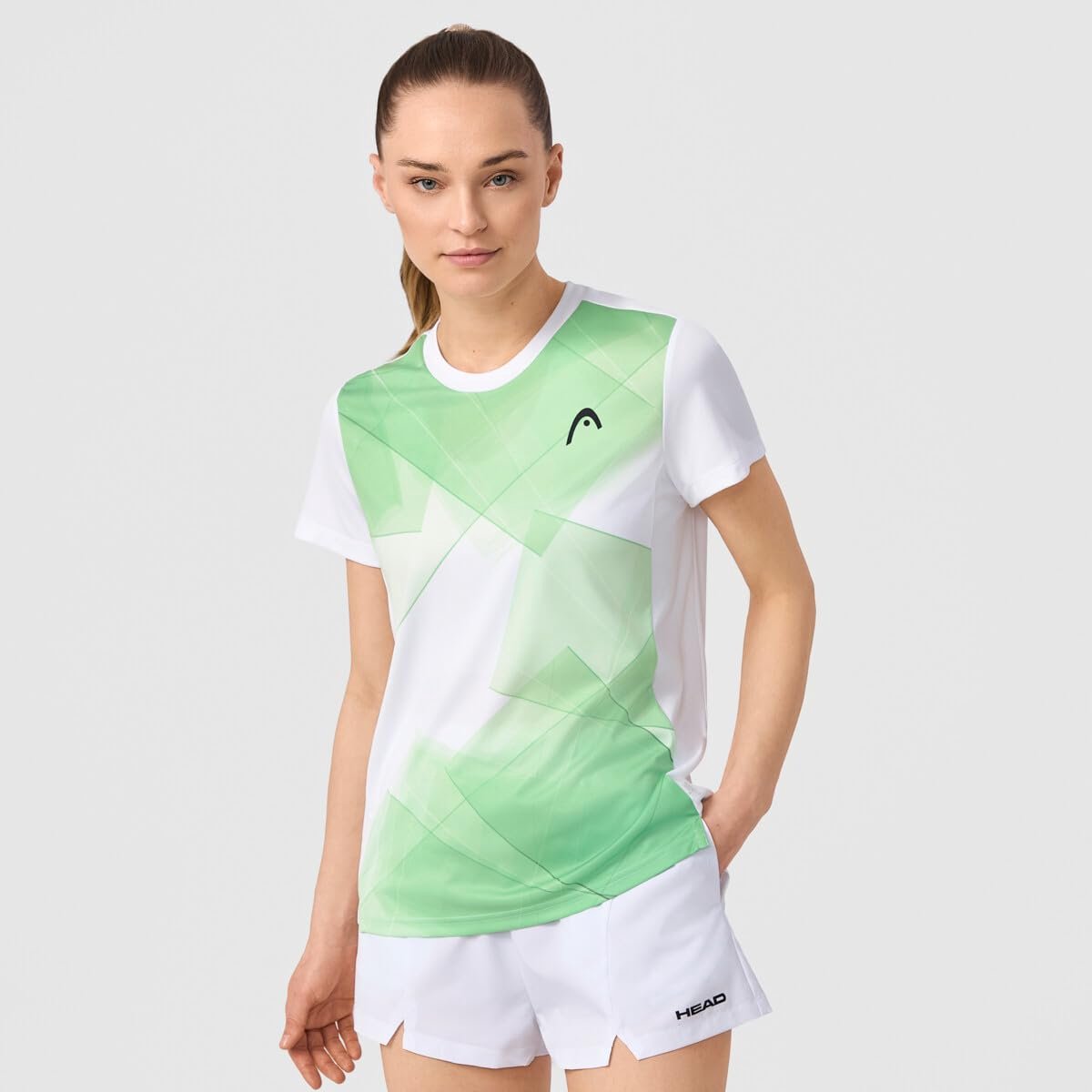 HEAD TIE BREAK T SHIRT WOMEN XWCE Groen