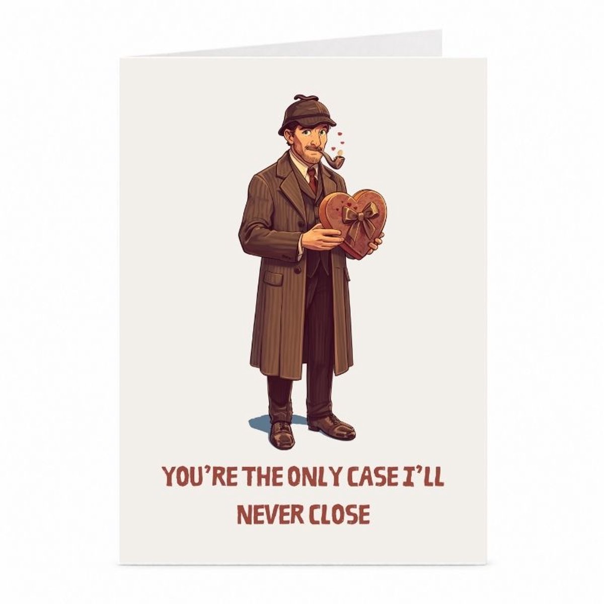 Sherlock Holmes - Valentijnskaart - JustTheCardGuy - A6 met envelop