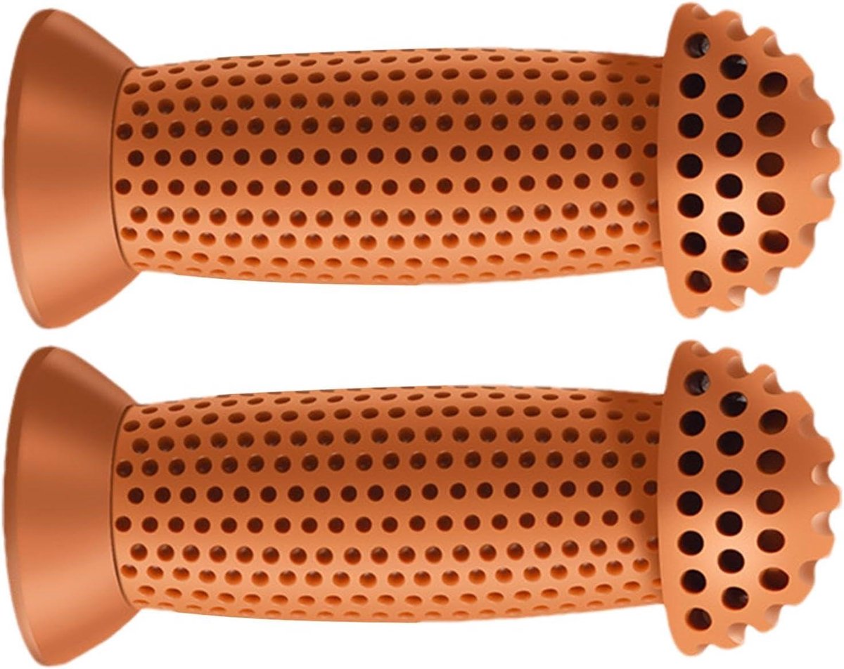 Kinder Stuurgrepen - Step Handvatten - Veilig Fietsen - Antislip Ontwerp - 2 stuks - Bruin