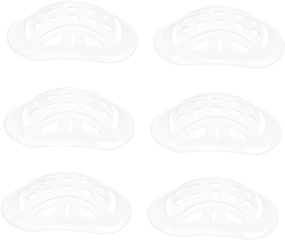 Helm Kinkussens - Kinriemen - Helm Comfort - Universele Pasvorm - 6 Stuks - Transparant