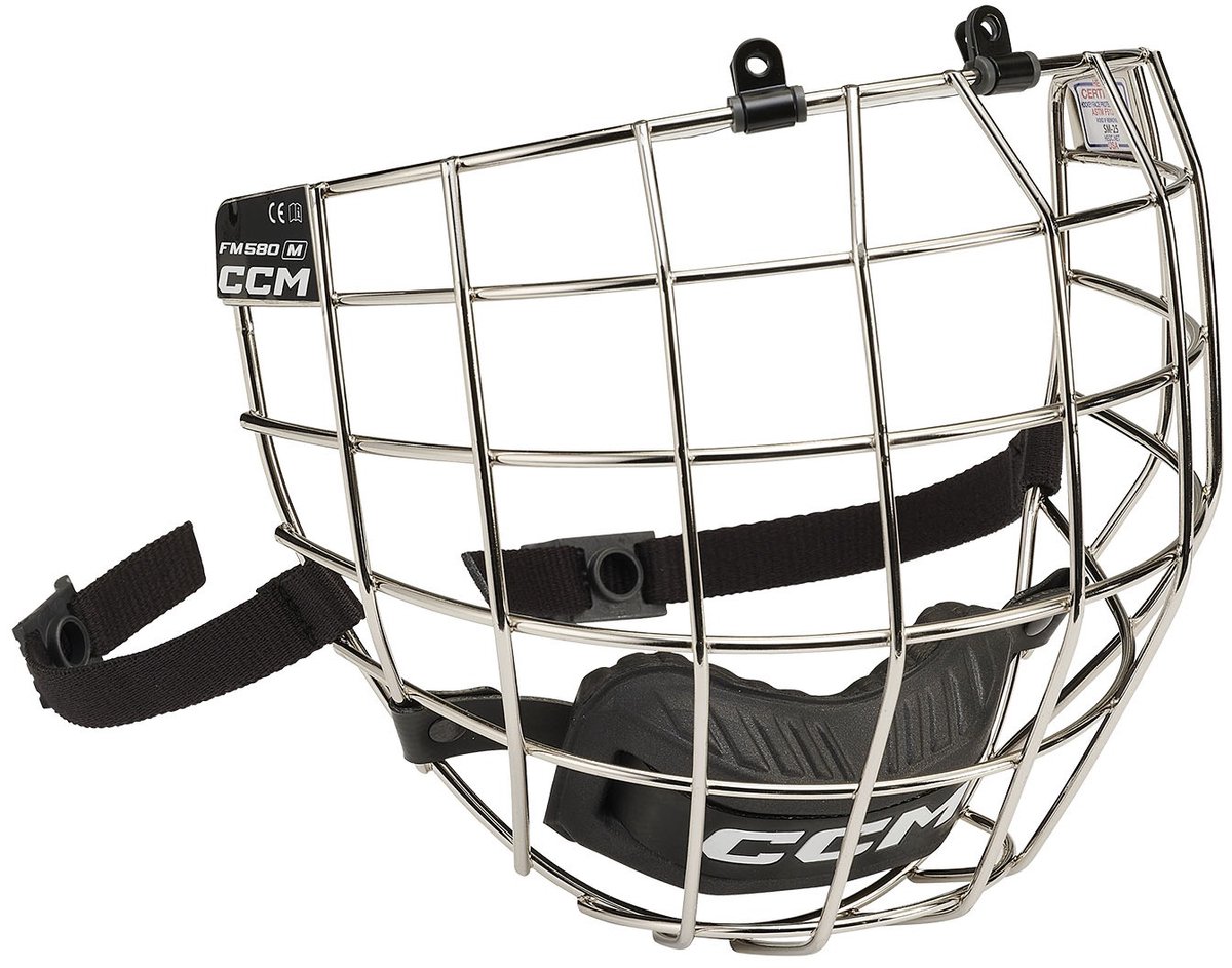 CCM 580 Facemask Chrome S