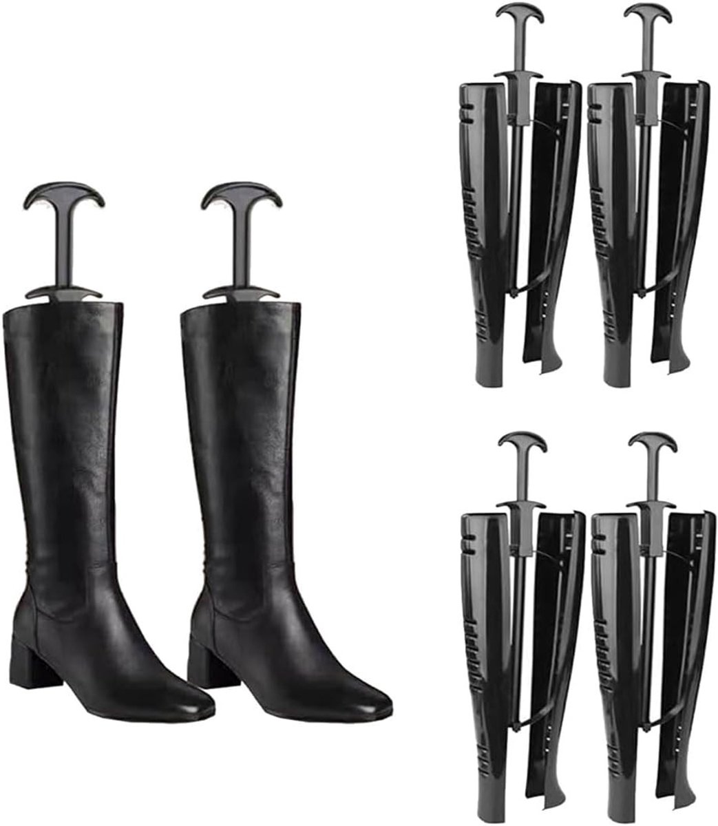 Schoenoprekker Dames - Zwart - 41.5 cm - Voor Laarzen - Geschikt Voor Hoge Laarzen