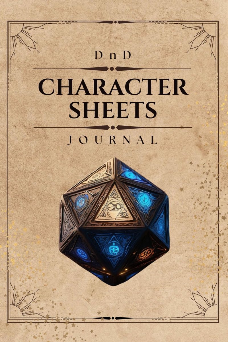 DnD Character Sheets: Detailed 5e Character Journal - Plenty of Space for RPG Character Creation & Campaign Notes - ShopVlot