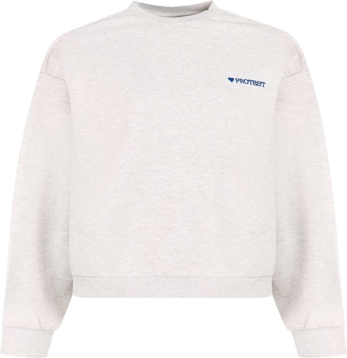 Protest PRTHarty Sweater Dames Relaxed fit Kort Wit