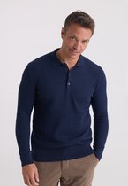Felix Hardy Trui Met Polokraag - 100% Katoen Heren Navy - Xl