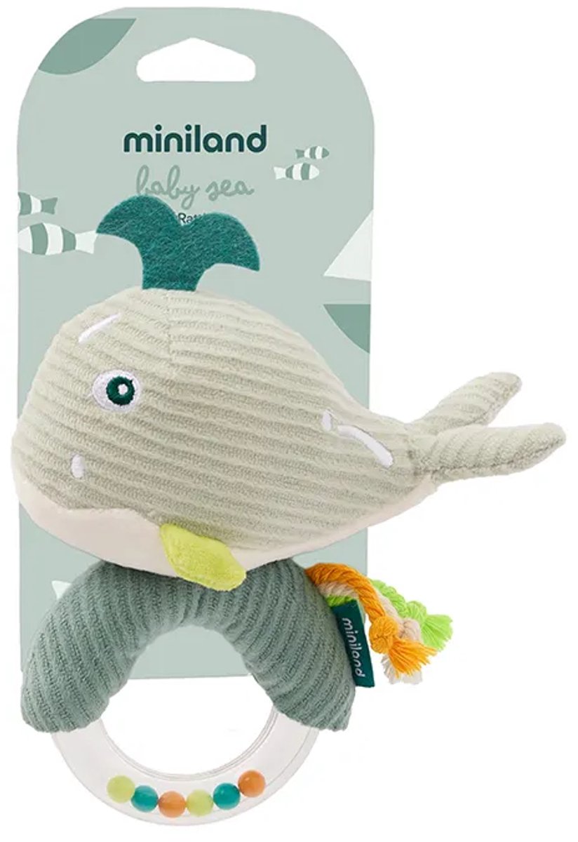 Miniland Oceanic Rammelaar Beige Kinderen