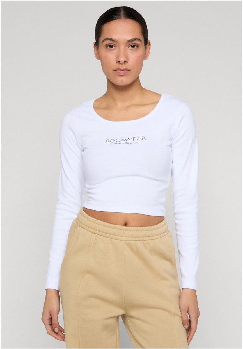 Rocawear - Contrast Longsleeve top - L - Wit