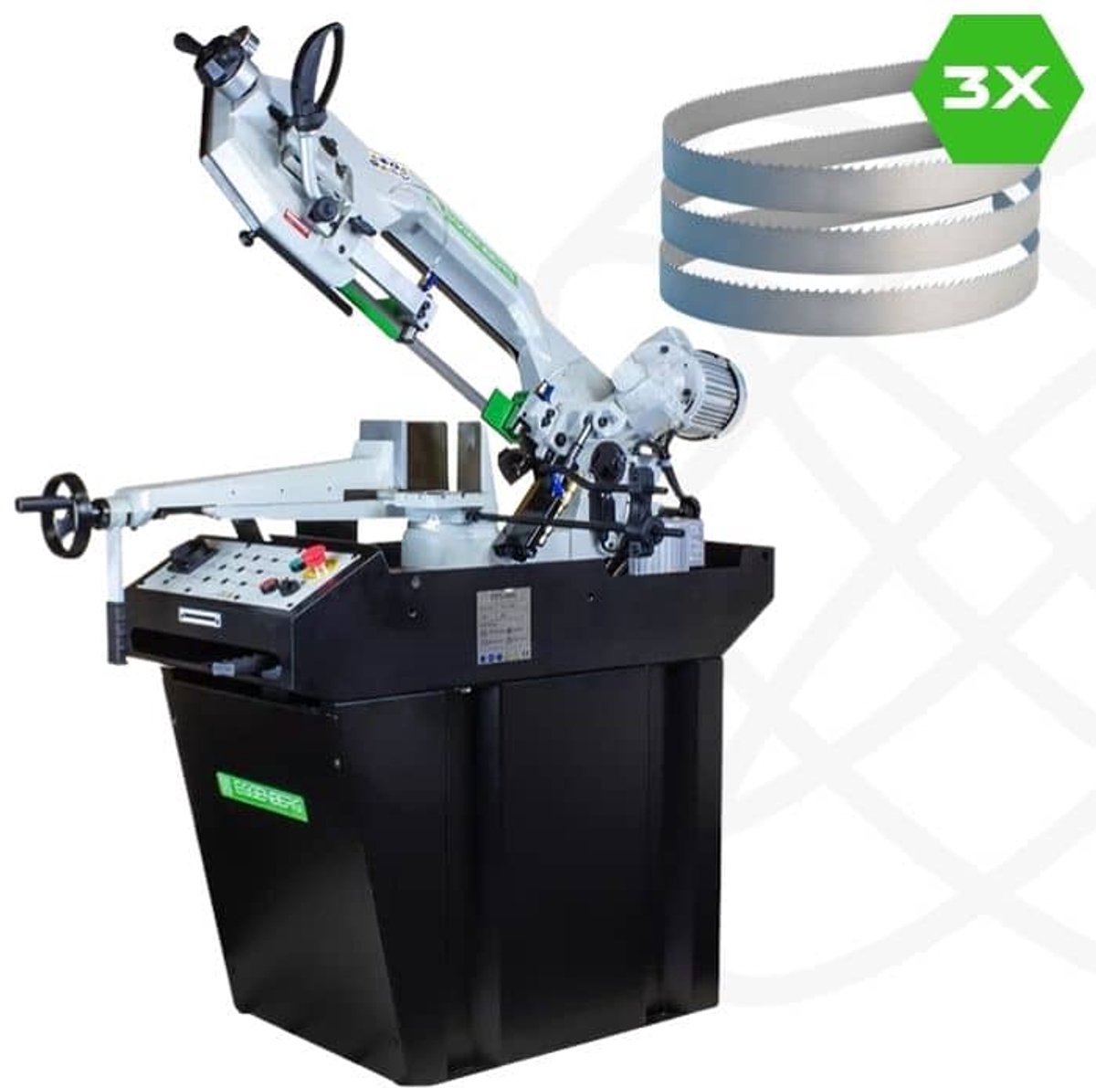 Eggenberg EBS2480FP Bandzaagmachine metaal 225mm 400V + GRATIS Lenox lintzagen