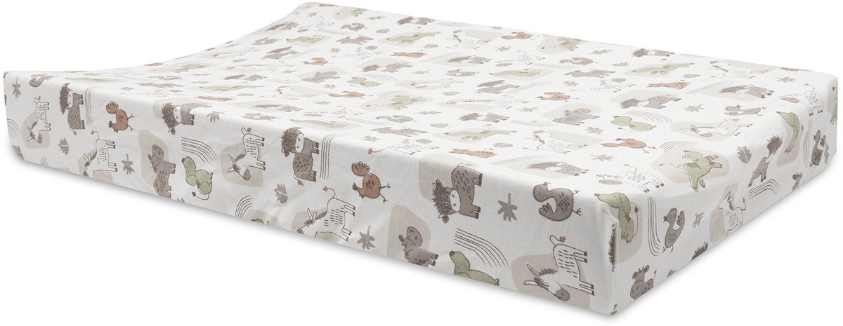 Jollein Aankleedkussenhoes Jersey 50x70cm Barn Buddies