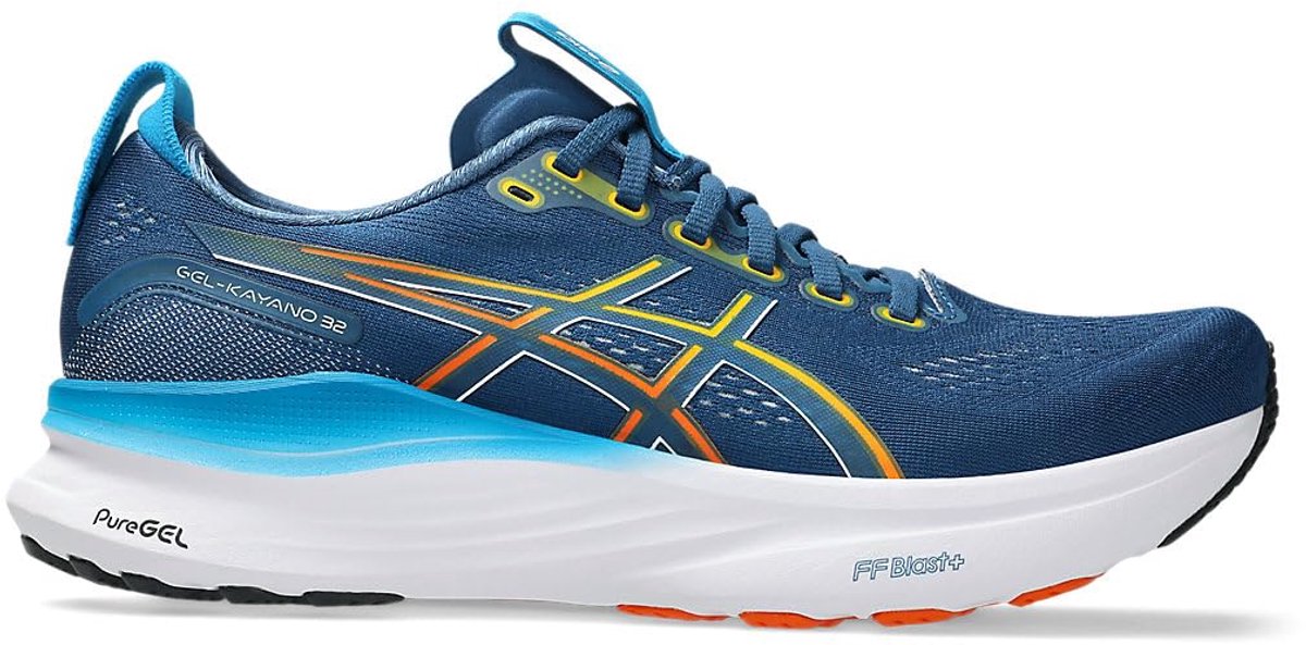 ASICS GEL KAYANO 32 Hardloopschoen Twilight /anzu 45 Blauw