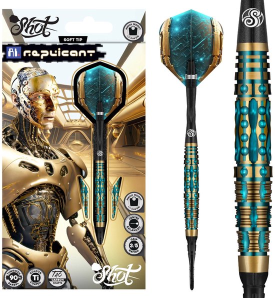 Shot AI Replicant 90% - Soft Tip Darts van Shot! — afbeelding 5