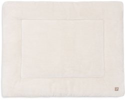Jollein Boxkleed Baby - 75x95cm - Cloudy Rib - Polyester - Oatmeal