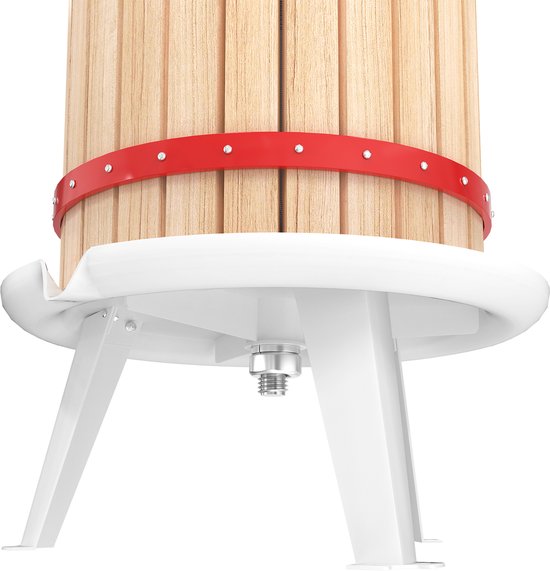 Hout Handmatige Fruitpers 12L - Traditionele Fruitpers voor Appels, Peren & Druiven — afbeelding 3