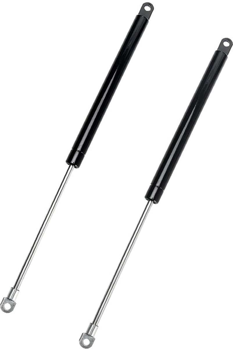 2 Pack Gasstutten Lift Beugels Gas Spring/Aandrijving Schokdemper Lifting Beugel Tool Caravan Camper Zwart Gasveren - ShopVlot