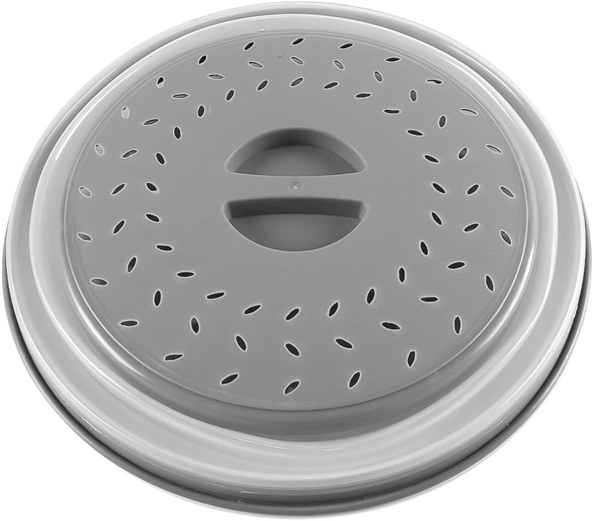 Verstelbaar Magnetron Deksel met Stoomventilatie en Handvat voor Spettervrij Koken en Verwarmen