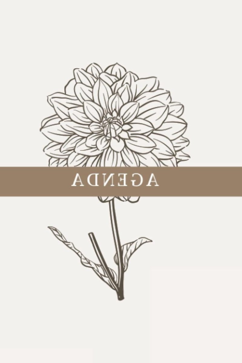 Agenda - Planner - Wekelijkse Planning - Veelzijdig Ontwerp - 15 x 23 cm - Floral Vintage