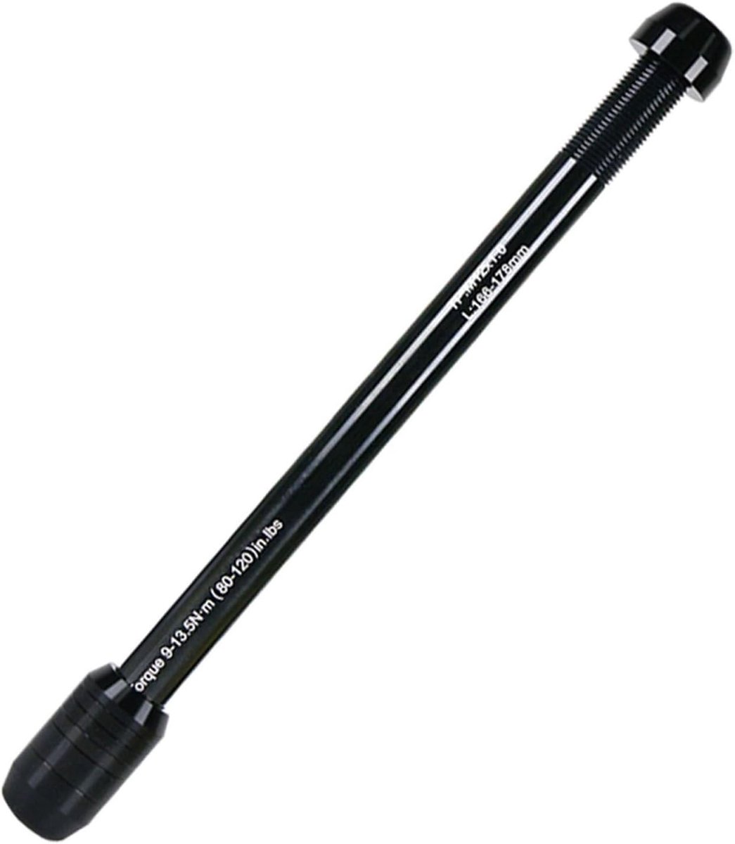 Aluminium Thru Axle Adapter voor Fietstrainer - Geschikt voor 12mm P1.0/P1.5/P1.75 Assen, Achterwiel Bevestiging, Duurzaam en Lichtgewicht