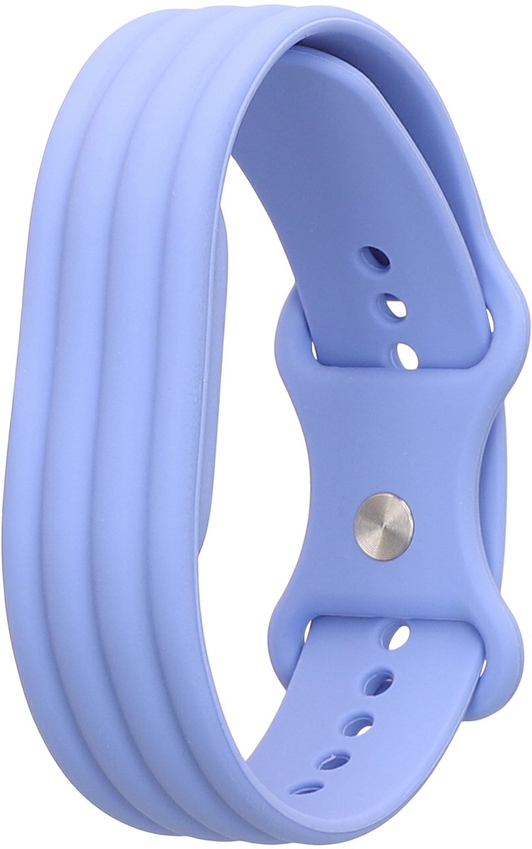 kwmobile horlogebandje geschikt voor Google Fitbit Air polsband - Smartwatch bandje van TPU - Activity tracker horloge band in blauw