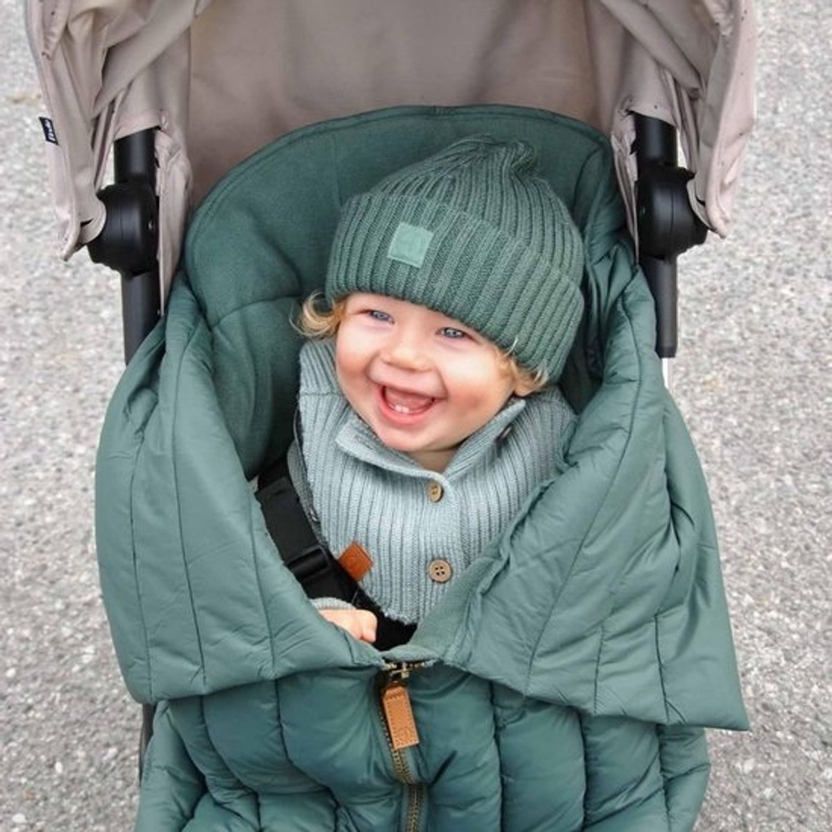 Universele Winter voetenzak voor Kinderwagen - Water- en Winddicht