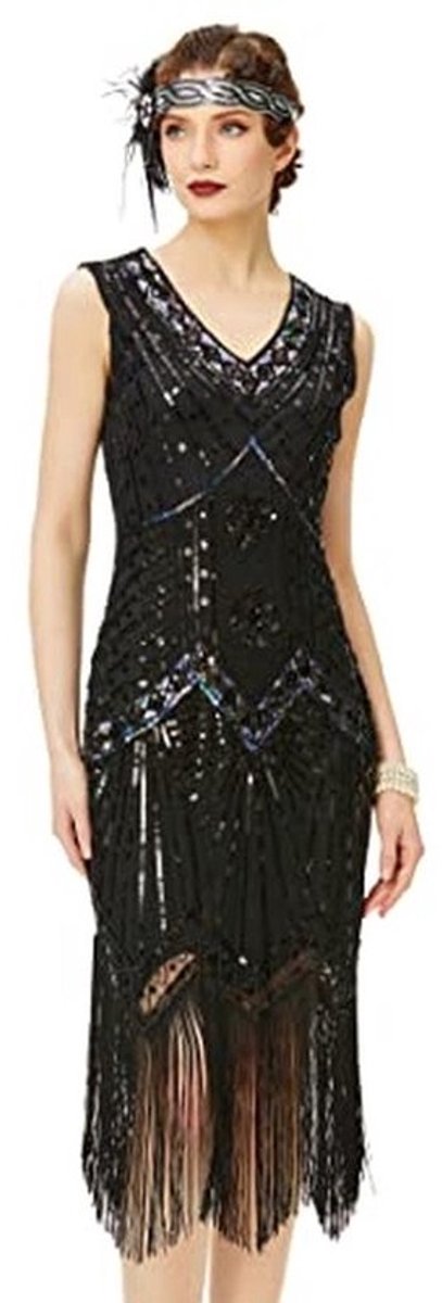 Vintage Flapper Jurk voor Vrouwen
