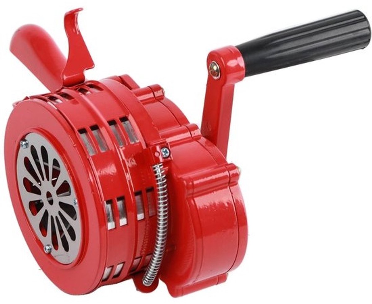 Hand Crank Alarm - Air Alarm Horn - Handheld Siren Horn - Hand Fire Alarm Warning - Bouw - Geluidsniveau 120DB