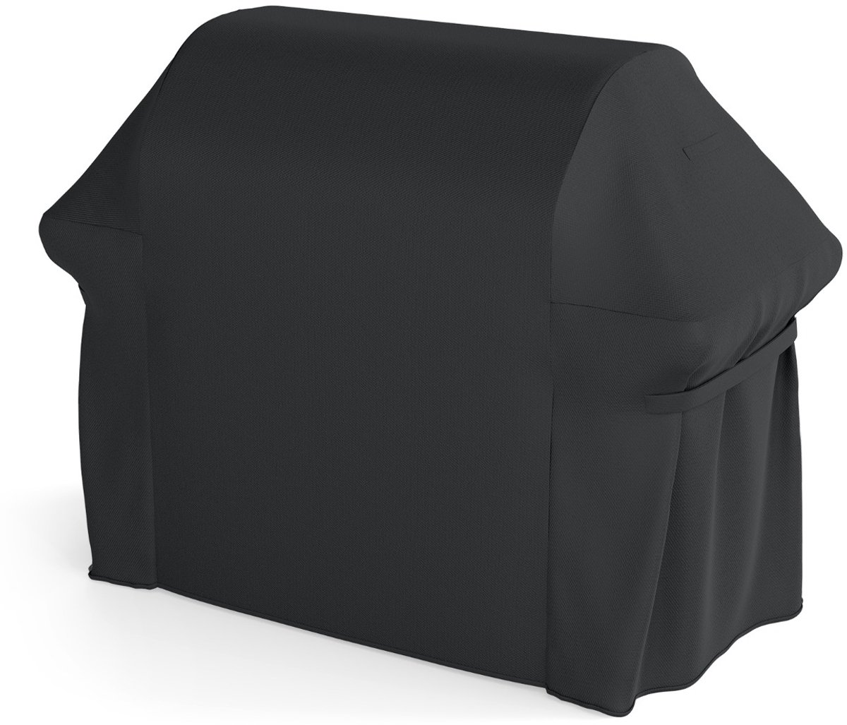 SureDeal® - Barbecue - Barbecuehoes Gasbarbecuehoes - Trekkoord Hoesdoek - Klittenbandsluiting - 132x66x100 cm - Zwart