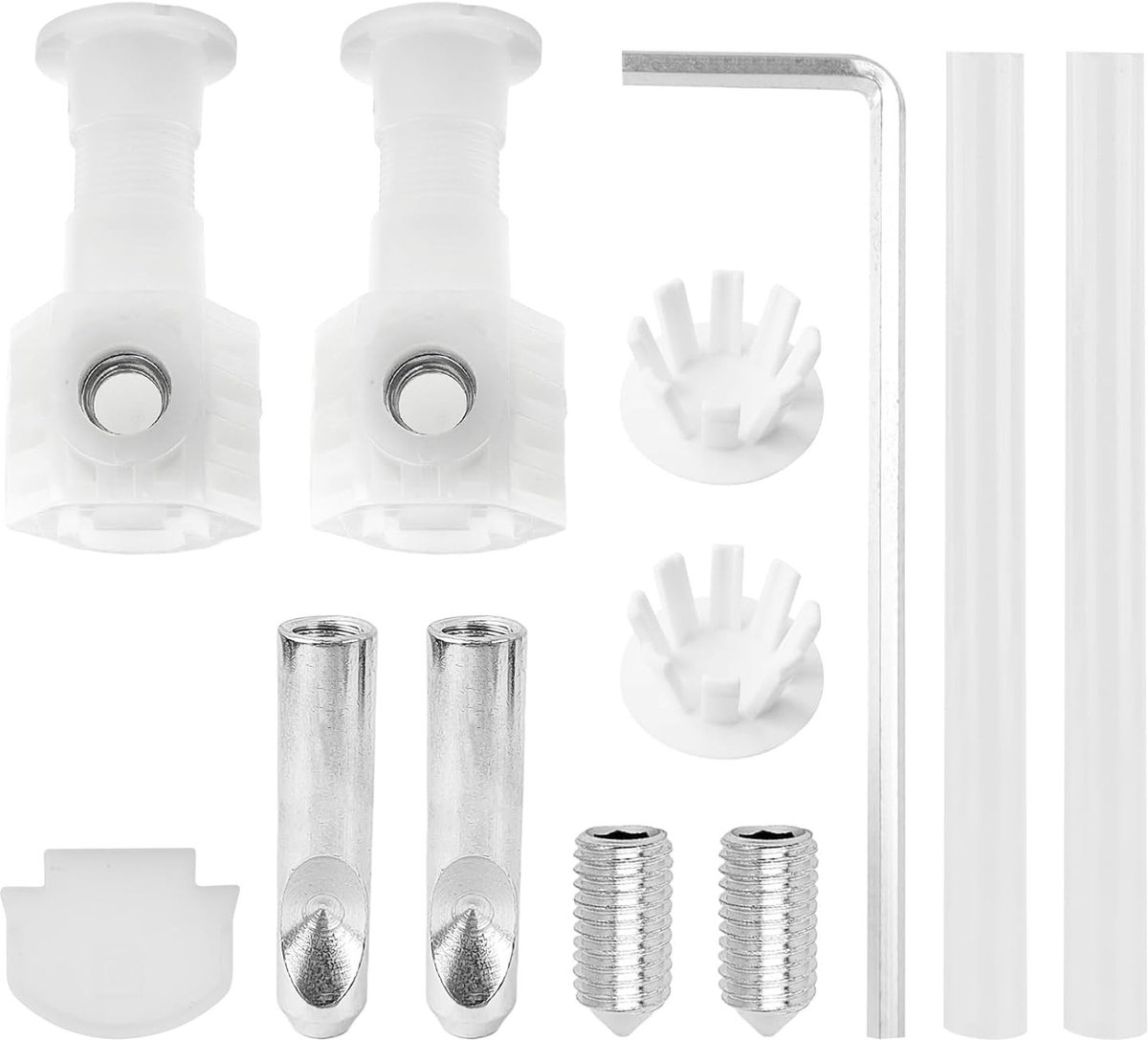 Universele Bevestigingsset voor Wandtoiletten, Inclusief Schroeven en Installatieaccessoires, Gereedschap voor Eenvoudige Montage