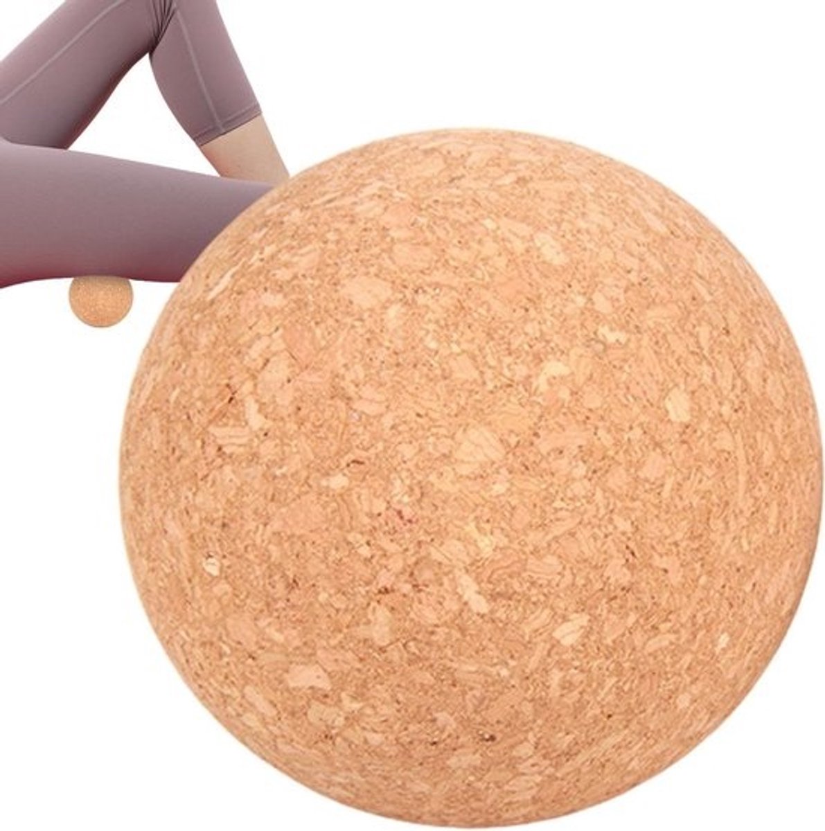 Spierbal Deep Tissue - Yoga Deep Tissue Massage, Cork Yoga Massage Ball | Kurkballen voor diepe weefselmassage Kurkroller voor yoga-liefhebbers, verbetert de thuisomgeving