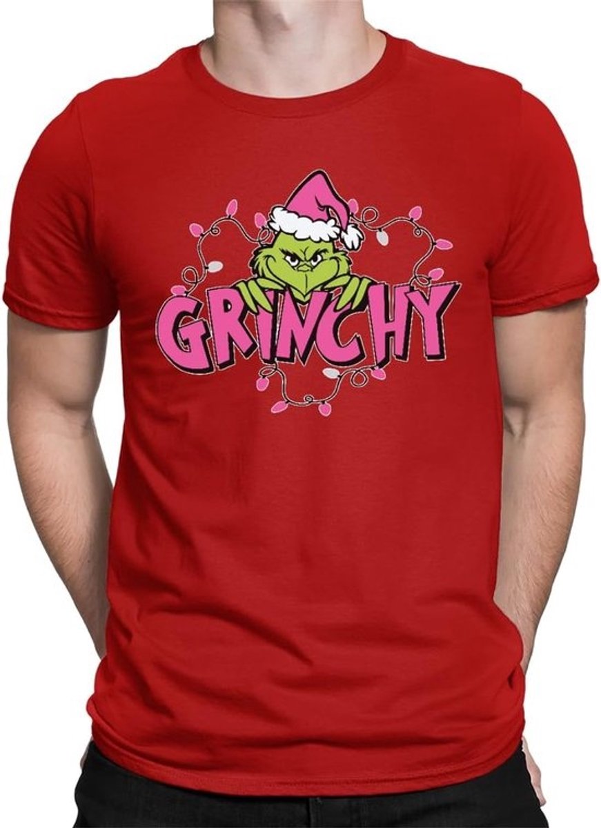 Grappig Kerst T-shirt voor Heren - Feestelijk Katoen Shirt